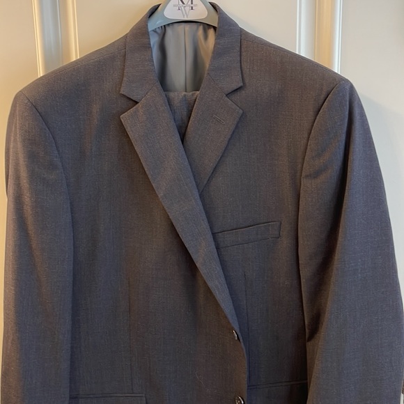 Pronto Uomo men’s wool suit - charcoal - Picture 3 of 11
